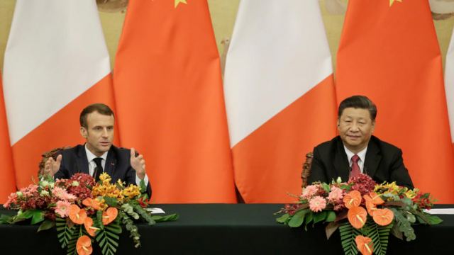 Συμφωνίες 15 δισ. ευρώ έκλεισε ο Μακρόν στην Κίνα