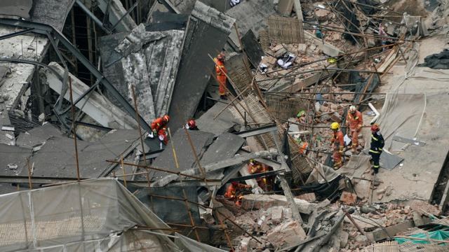 Σανγκάη: Επτά νεκροί από κατάρρευση κτιρίου-Άγνωστα τα αίτια
