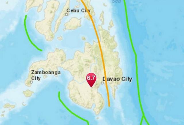 Σεισμός 6,4 Ρίχτερ συγκλόνισε τις Φιλιππίνες