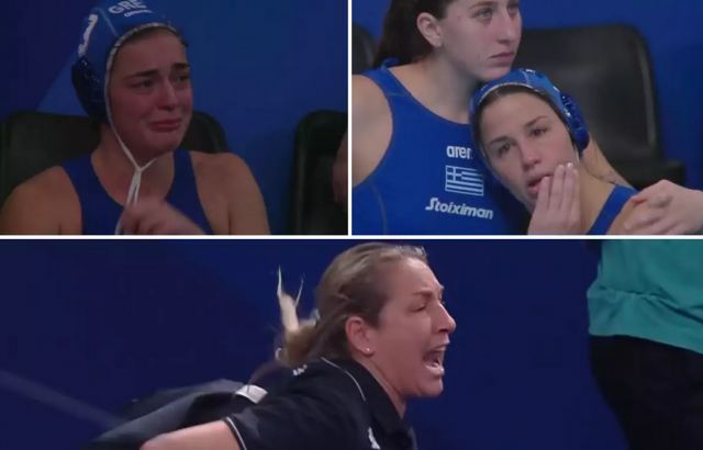 Εθνική πόλο γυναικών: Τα δάκρυα των Ελληνίδων αθλητριών και η έξαλλη Αλεξία Καμμένου