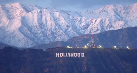 Καλιφόρνια: Πρωτοφανείς χιονοπτώσεις στο Χόλιγουντ - Εικόνες που βλέπει κανείς «μια φορά σε κάθε γενιά»