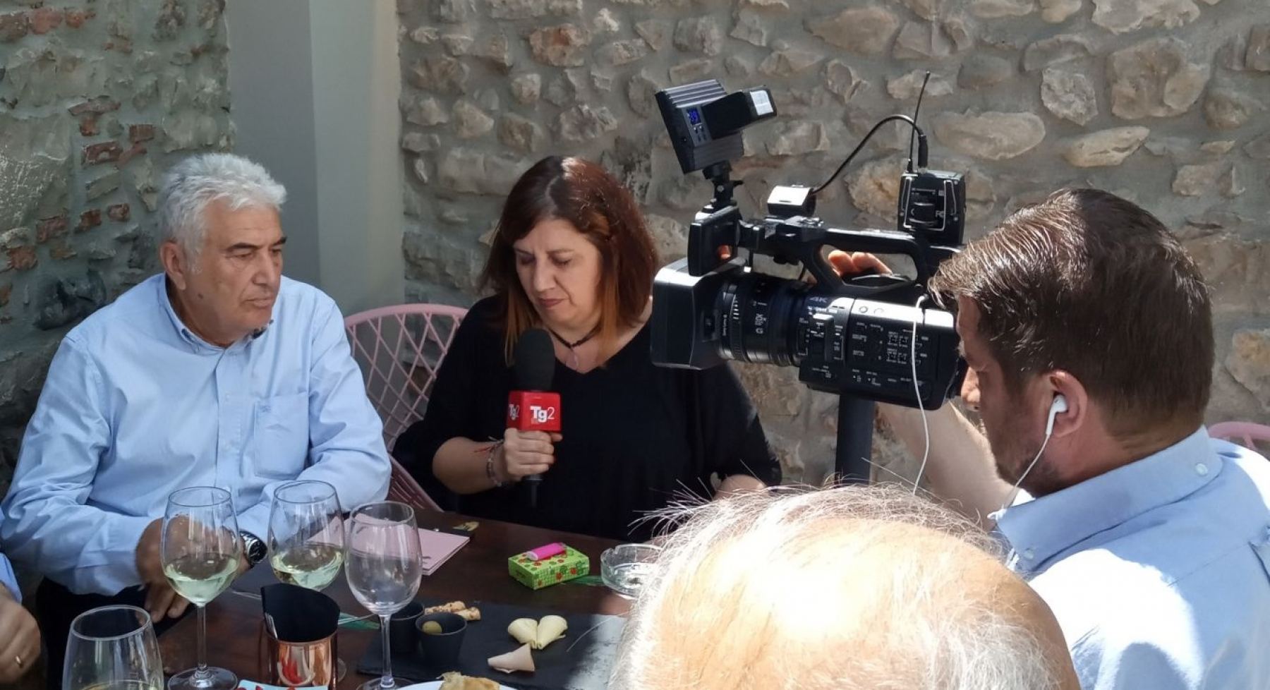 Συνέντευξη στην Ιταλική Τηλεόραση έδωσε ο Παναγιώτης Παρχαρίδης