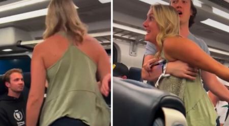 Βίντεο με το ξενοφοβικό ξέσπασμα μεθυσμένης γυναίκας σε τρένο - Η εταιρεία της την απέλυσε
