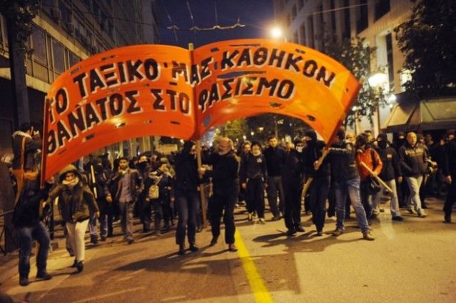 Χωρίς παρατράγουδα οι συγκεντρώσεις Χρυσής Αυγής και αντιφασιστικών οργανώσεων στην Αθήνα