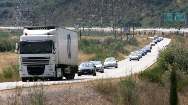 Πρόστιμο 1.000€ στα φορτηγά που παρακάμπτουν την εθνική οδό!