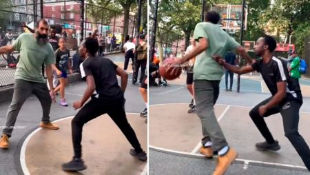 Viral Έλληνας ταξιτζής στη Νέα Υόρκη για τις ικανότητες του στο μπάσκετ