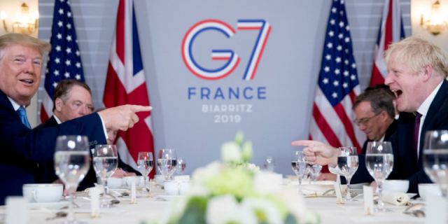 Τραμπ σε Τζόνσον: Θα συνάψουμε μεγάλη εμπορική συμφωνία μετά το Brexit
