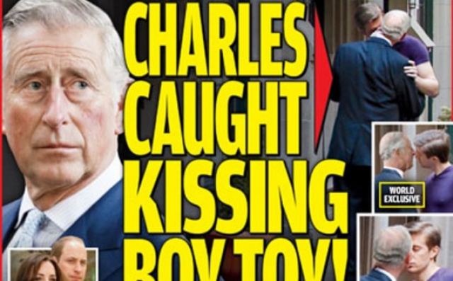 Χαμός στη Βρετανία - Φωτογραφία του πρίγκιπα Κάρολου να φιλάει στο στόμα έναν άντρα