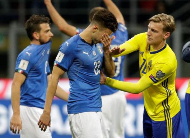 Η Σουηδία «πέταξε» εκτός Μουντιάλ 2018 την Ιταλία!