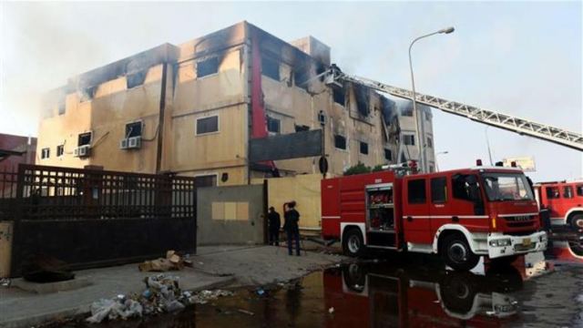 Τουλάχιστον 25 νεκροί από πυρκαγιά σε εργοστάσιο επίπλων στο Κάιρο
