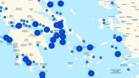 Διαδραστικός χάρτης με τις ελληνικές παραλίες που προσφέρουν προσβασιμότητα σε άτομα με κινητικά προβλήματα
