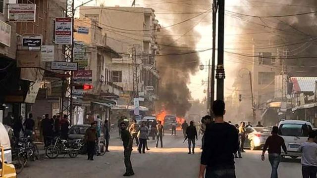 Τουρκικές δυνάμεις πυροβόλησαν διαδηλωτές στο Κομπάνι - Δύο νεκροί