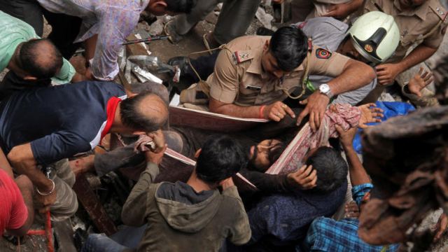 Ινδία: Νέα κατάρρευση κτιρίου - Τέσσερις νεκροί, 40 αγνοούμενοι