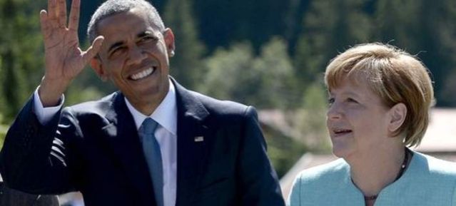 G7: Μέρκελ και Ομπάμα στέλνουν ηχηρό μήνυμα στην Αθήνα