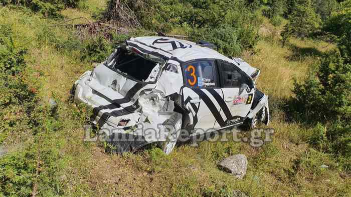 Φωτογραφία για: Σοβαρό ατύχημα στο Ράλλυ Φθιώτιδας- Αγωνιστικό αυτοκίνητο βγήκε εκτός δρόμου - Ένας τραυματίας (εικόνες) 5 %CE%A1%CE%AC%CE%BB%CE%BB%CF%85006