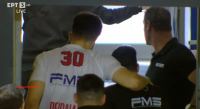 Κολοσσός Ρόδου – Ολυμπιακός: Τραυματίστηκε και αποχώρησε υποβασταζόμενος ο Φίλιπ Πετρούσεφ
