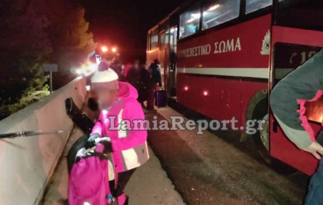 Με λεωφορείο της 7η ΕΜΑΚ συνέχισαν οι επιβάτες του τουριστικού που πήρε φωτιά