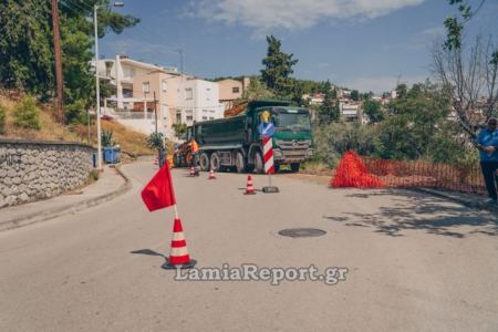 Συνεχίζονται τα έργα στην οδό Τυμφρηστού - Παράταση στη διακοπή της κυκλοφορίας
