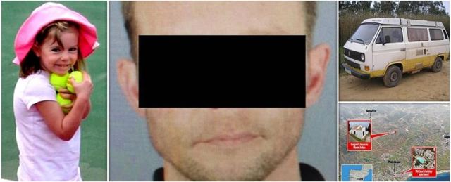 Μαντλίν: Γερμανός 43χρονος παιδόφιλος ο νούμερο 1 ύποπτος - Γερμανοί εισαγγελείς: Είναι νεκρή