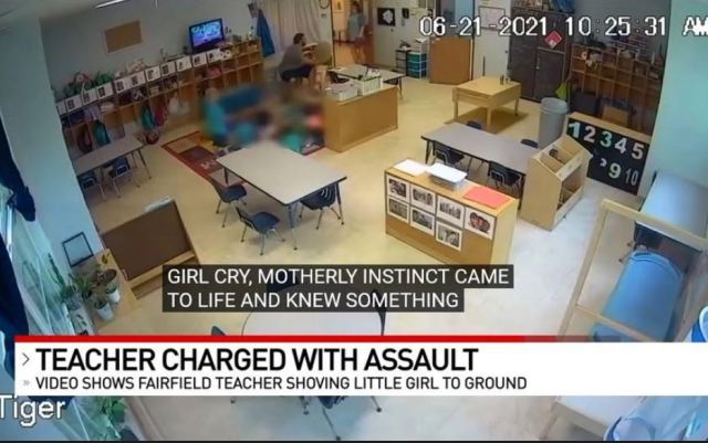 Βίντεο που προκαλεί οργή: Δάσκαλος σπρώχνει βίαια 4χρονη και τη ρίχνει κάτω – «Φύγε από εδώ!»