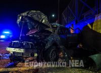 Τουμπάρισε αμάξι στο Καρπενήσι - Τραυματίας ο οδηγός (ΒΙΝΤΕΟ)