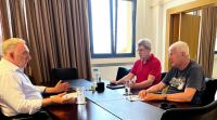 Συνάντηση του Δημάρχου Θύμιου Καραΐσκου με το συνδυασμό "Λαμία στο Κέντρο"