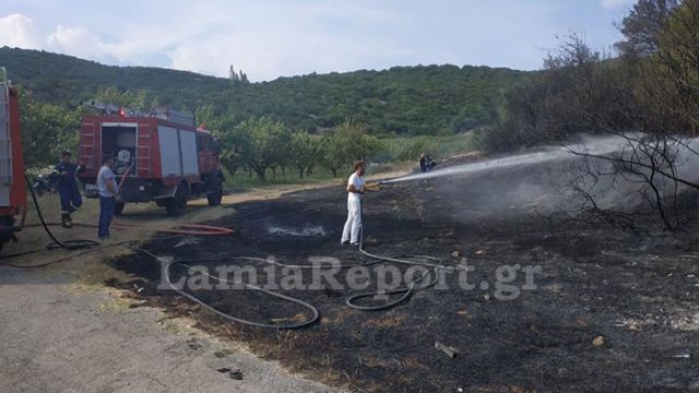 Συναγερμός στην Πυροσβεστική για πυρκαγιά στο δρόμο Μακρακώμης - Καρπενησίου
