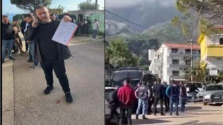 Κλιμακώνεται η ένταση στην Αλβανία: Απειλούν να γκρεμίσουν σπίτι συνεργάτη του Μπελέρη στη Χειμάρρα
