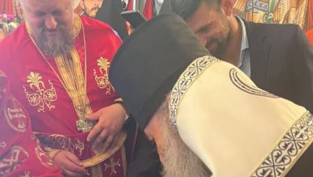 Ο Νόβακ Τζόκοβιτς βάφτισε τα παιδιά του σε μοναστήρι στο Μαυροβούνιο - Δείτε βίντεο