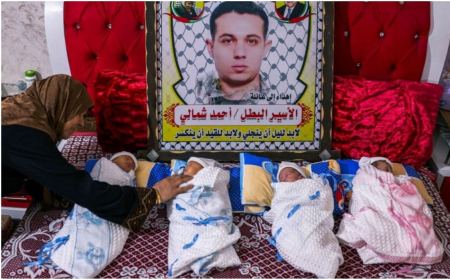 Παλαιστίνη: Γέννησε τετράδυμα με το σπέρμα που έβγαλε... λαθραία από τις φυλακές που κρατείται ο σύζυγός της