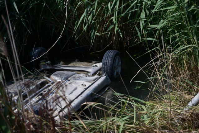 Αυτοκίνητο εντοπίστηκε σε αρδευτικό κανάλι - Νεκρός ο οδηγός