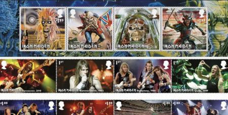 Iron Maiden: Γίνονται συλλεκτικά γραμματόσημα από τα Βρετανικά Ταχυδρομεία (ΦΩΤΟ)