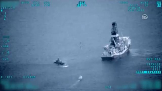 Επίδειξη δύναμης Ερντογάν! - Συνοδεία του Πολεμικού Ναυτικού τα γεωτρύπανα στην Μεσόγειο