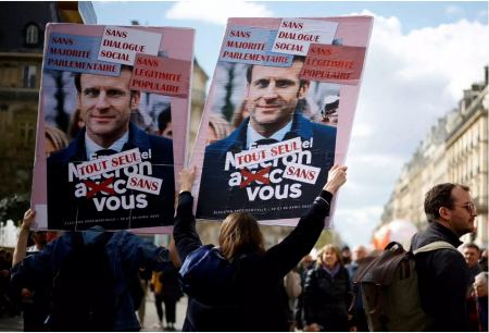 Γαλλία: Ο Μακρόν θα απευθύνει τη Δευτέρα διάγγελμα για το συνταξιοδοτικό