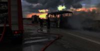 Φθιώτιδα: Συναγερμός για φωτιά σε λεωφορείο στην εθνική οδό