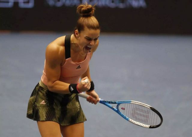 Μαρία Σάκκαρη – Ίγκα Σβιόντεκ 2-0: Μεγάλη εμφάνιση για την Ελληνίδα τενίστρια και πρόκριση στον τελικό του Ostrava Open