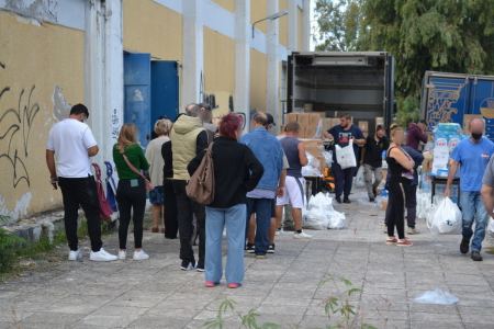 Διανομή τροφίμων και ειδών πρώτης ανάγκης μέσω ΤΕΒΑ σε τρεις Δήμους την Παρασκευή