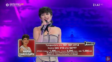 Η Φθιώτιδα στηρίζει τη Μαρία Σακελλάρη απόψε στον τελικό του “The Voice”
