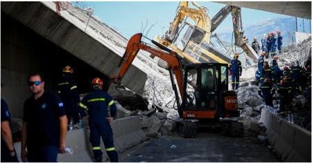 Κατάρρευση γέφυρας στην Πάτρα: Στους δύο οι νεκροί - Πέθανε 22χρονος που νοσηλευόταν