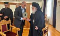 Με τον Αρχιεπίσκοπο Αναστάσιο συναντήθηκε ο Γιάννης Οικονόμου