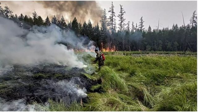 Η Σιβηρία ένα από τα θύματα της κλιματικής αλλαγής – Φωτιές κατακαίουν την τάιγκα
