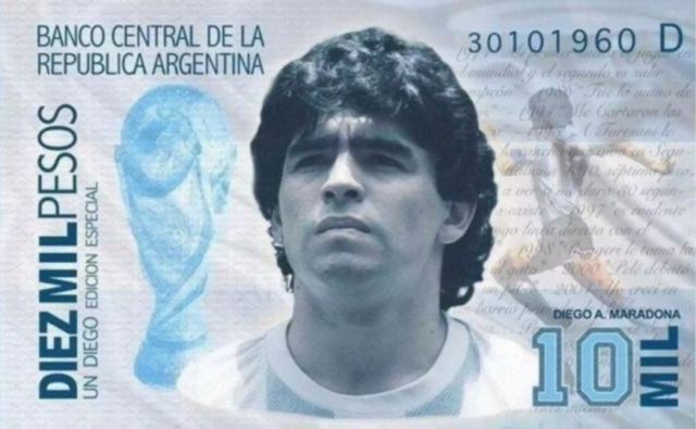 Τρέλα για Μαραντόνα στην Αργεντινή! Χιλιάδες υπογραφές για να γίνει… χαρτονόμισμα