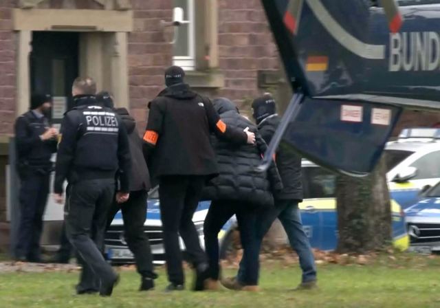 Γερμανία: 8 από τους 25 επίδοξους πραξικοπηματίες «Πολίτες του Ράιχ» έχουν ήδη προφυλακιστεί
