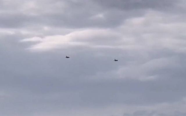 Κέρκυρα: «Βρόντηξαν» οι ουρανοί από τις πτήσεις των F16