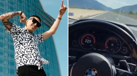 Προκαλεί ξανά ο τράπερ Trannos: Έτρεχε με 225 χλμ/ώρα με μια BMW [βίντεο]