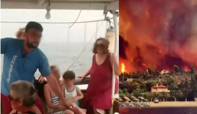 Εύβοια: Εικόνες βιβλικής καταστροφής - Καίγονται σπίτια - ΒΙΝΤΕΟ