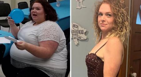 Έχασε 90 από τα 166 κιλά για να σώσει το μωρό της - Η απίστευτη μεταμόρφωση της 28χρονης