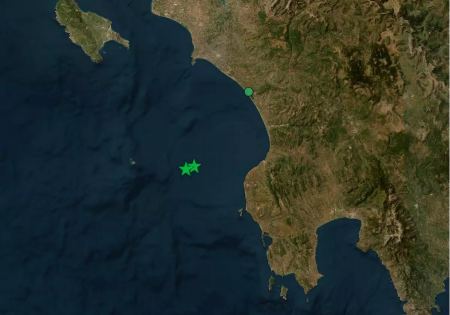 Διπλός σεισμός 5,7 και 4,5 Ρίχτερ στον Κυπαρισσιακό Κόλπο