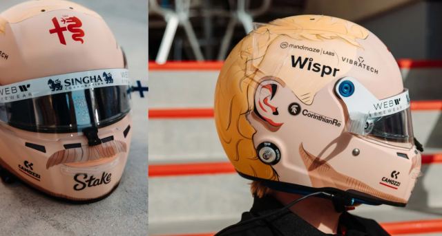 Formula 1: Το ξεκαρδιστικό κράνος του Valtteri Bottas - Με... χαίτη, μουστάκι και αυτιά (ΦΩΤΟ - ΒΙΝΤΕΟ)