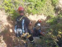 Επιχείρηση διάσωσης αλλοδαπής από την Πυροσβεστική σε απόκρημνο μέρος στη Σκόπελο
